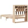 vidaXL Bookcase Bed without Mattress 100x200cm Solid Wood Pine