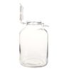 vidaXL Glass Jam Jars with Lock 12 pcs 5 L