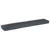 vidaXL Pallet Cushion Set 2 pcs Anthracite 200 x 40 x 8 cm