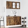 vidaXL 4 Piece Kitchen Cabinet Set Porto Smoked Oak Engineered Wood