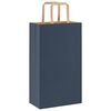 vidaXL Paper Bags 50 pcs with Handles Blue 21x11x36 cm