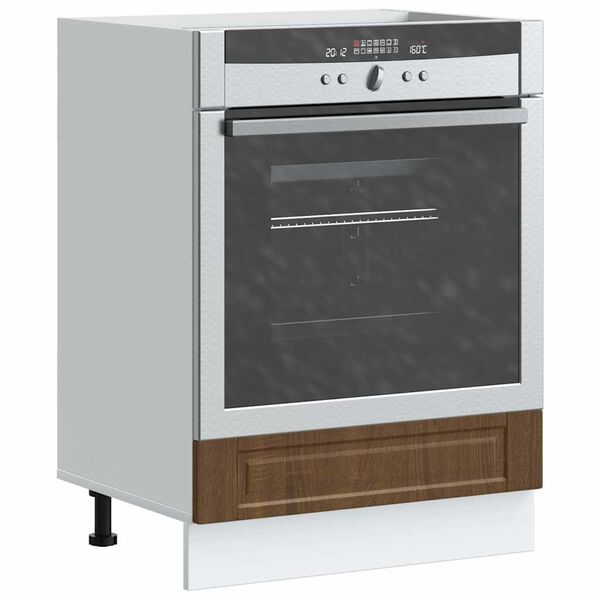 vidaXL Oven Cabinet Porto Brown Oak Engineered Wood