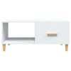 vidaXL Coffee Table White 89,5x50x40 cm Engineered Wood