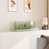 vidaXL Aquarium with Storage Transparent 60 x 20 x 20 cm Glass