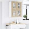 vidaXL Hanging Cabinet with Door Riga 2 pcs Sonoma Oak 60 x 31 x 40 cm
