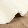 vidaXL Shaggy Rug High Pile NAVARRA Cream 100x100 cm Polyester