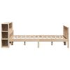 vidaXL Bookcase Bed without Mattress 120x190 cm Small Double Solid Wood Pine