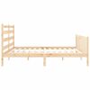 vidaXL Bed Frame without Mattress 200x200 cm Solid Wood Pine