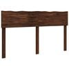 vidaXL Live Edge Headboard ROSTOCK Dark Brown 160 cm Solid Acacia Wood