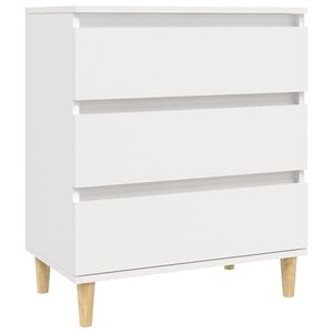 vidaXL Sideboard | White | Engineered wood | Medium | Sideboard | Rectangular