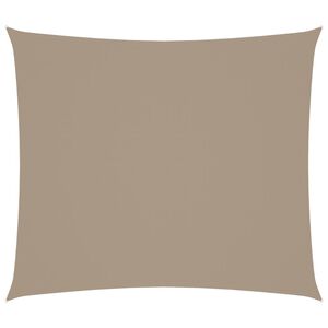 vidaXL Sunshade Sail Oxford Fabric Rectangular 2x2.5 m Taupe