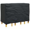 vidaXL Furniture Cover Plain Black 140 x 70 x 90 cm 420D