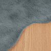 vidaXL Faux Rabbit Fur Rug Olite Anthracite 80 x 120 cm Polyester