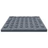 vidaXL Fall Protection Tiles 24 pcs Rubber 50x50x3 cm Grey
