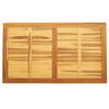 vidaXL Table Top Brown 120 x 70 x 2 cm Solid Acacia Wood