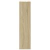 vidaXL Bookcase Sonoma Oak 50x25x105 cm Engineered Wood
