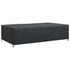 vidaXL Furniture Cover Plain Black 305 x 190 x 85 cm 210D