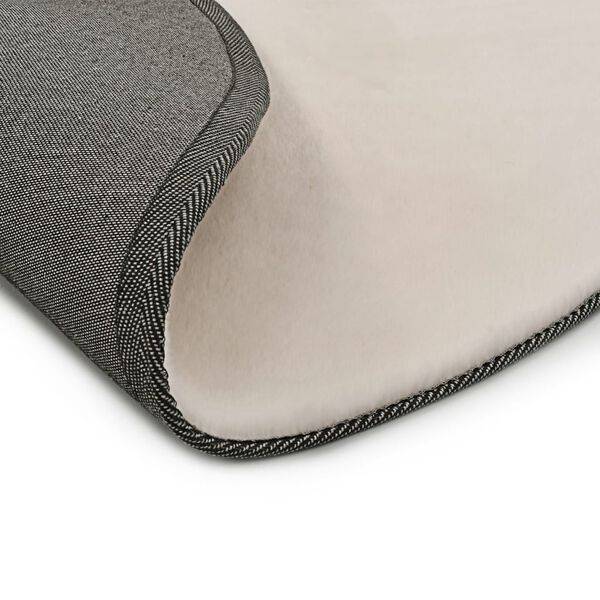 vidaXL Rug 80 cm Faux Rabbit Pelt Cream