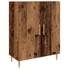 vidaXL Highboard Old wood 69.5 x 34 x 180 cm Engineered Wood