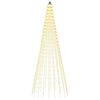 vidaXL Christmas Tree Light with Spikes 500 LEDs Warm White and