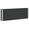 vidaXL Garden Raised Bed 2 pcs WPC and Aluminium