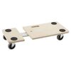 Practo Home Adjustable Furniture Roller 150 kg Wood