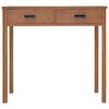 vidaXL Office Desk 81x40x75 cm Solid Teak Wood