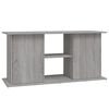 vidaXL Aquarium Stand Grey Sonoma 121x41x58 cm Engineered Wood