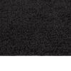 vidaXL Shaggy Rug High Pile Black 140x200 cm