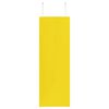 vidaXL Paper Bags 250 pcs with Handles Yellow 54x15x49 cm