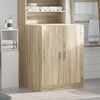 vidaXL Washing Machine Cabinet Sonoma Oak 70.5x71.5x91.5 cm