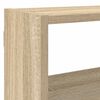 vidaXL Wall Cube Shelf 7 Compartments Sonoma Oak Engineered Wood