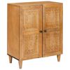 vidaXL Sideboard Light brown 60 x 33 x 75 cm Solid mango wood