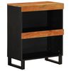 vidaXL Side Cabinet 60x33x75 cm Solid Wood Acacia