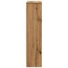 vidaXL Radiator Cover Artisian Oak 104x20x82 cm Engineered Wood