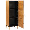 vidaXL Highboard Light brown 40 x 33 x 110 cm Solid mango wood