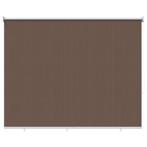 vidaXL Outdoor Roller Blind 90% UV Block Taupe 180 x 230 cm HDPE