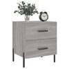 vidaXL Bedside Cabinet Grey Sonoma 40x35x47.5 cm Engineered Wood