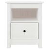 vidaXL Bedside Cabinets 2 pcs White 40x35x49 cm Solid Wood Pine