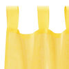 vidaXL Voile Curtains with Loops 2 pcs Yellow 140x260 cm