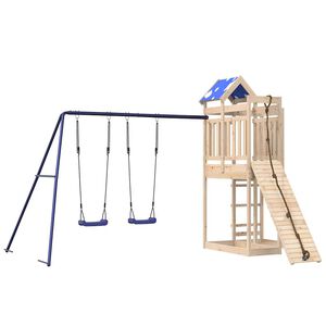 vidaXL Outdoor Playset Solid Wood Pine
