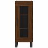 vidaXL Sideboard Brown Oak 34.5x34x90 cm Engineered Wood