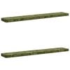 vidaXL 2-Piece Bench Cushions VUGHT 2 pcs 100% Polyester Leaf Design