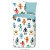 Good Morning Kids Duvet Cover Robots 135x200 cm