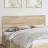 vidaXL Headboard Sonoma Oak 200 cm Engineered wood