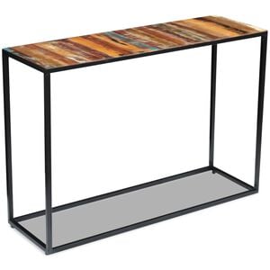 vidaXL Console Table Solid Reclaimed Wood 110x35x76 cm