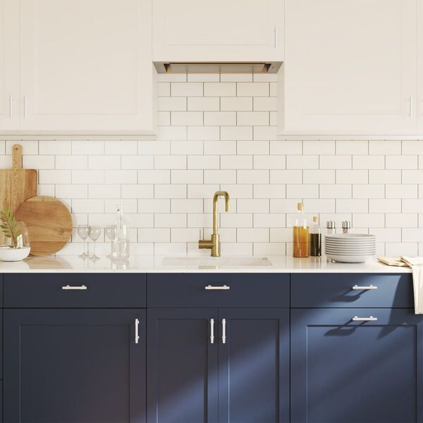 vidaXL Cabinet Handles 20 pcs Silver 64 mm Stainless Steel