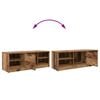 vidaXL TV Cabinet Old Wood 102 x 35 x 36.5 cm Engineered Wood