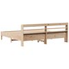 vidaXL Bed Frame without Mattress 180x200 cm Super King Solid Wood Pine
