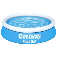 Bestway Fast Set Inflatable Pool Round 183x51 cm Blue